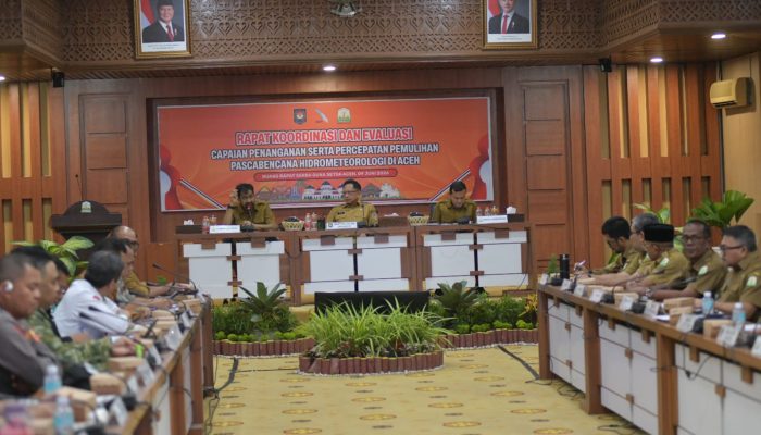 Di Hadapan Mendagri, Mualem Minta Percepatan Pemulihan Sawah, Irigasi, dan Infrastruktur Pascabencana