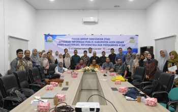 Diskominsa Aceh dan Pemkab Aceh Besar Perkuat Integrasi Informasi Publik Melalui FGD