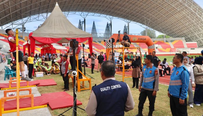 Kapolda Aceh Tinjau Ujian Kesamaptaan Jasmani, 170 Calon Bintara dan Tamtama Polri Ikuti Seleksi