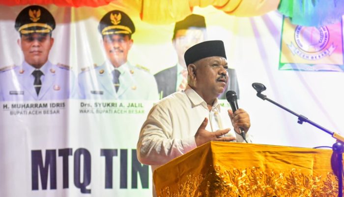 Buka MTQ di Kuta Baro, Kadis Syariat Islam Aceh Besar Ajak Semua Pihak Dukung Lahirnya Generasi Qurani