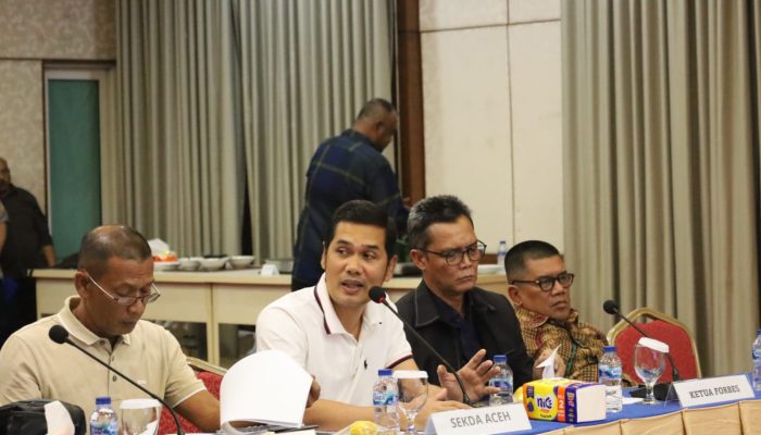 Intens Bahas Revisi UUPA, Pemerintah Aceh Berterimakasih pada Forbes dan DPR Aceh