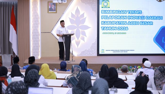 Bupati Aceh Besar Minta Seluruh OPD Terus Berinovasi