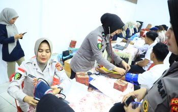 Polda Aceh Kumpulkan 92 Kantong Darah dalam Bakti Kesehatan Sambut Hari Bhayangkara ke-80