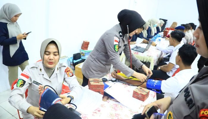 Polda Aceh Kumpulkan 92 Kantong Darah dalam Bakti Kesehatan Sambut Hari Bhayangkara ke-80