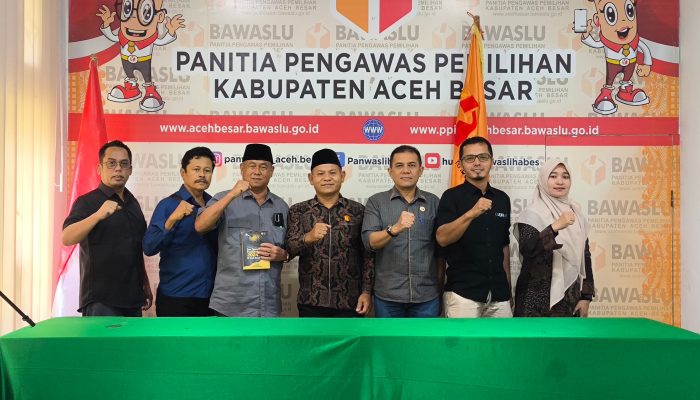 DPRD Langkat Kunjungi Bawaslu Aceh Besar, Bahas Penguatan Kelembagaan dan Isu Kepemiluan
