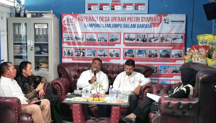 Kadiskopukmdag Aceh Besar Dorong KDMP Harus Aktif dan Inovatif, Lam Lumpu Jadi Contoh