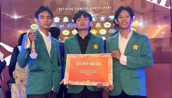 Mahasiswa FT USK Raih Medali Perak di Edutalk Fair 2026 Lewat Inovasi SOCARE