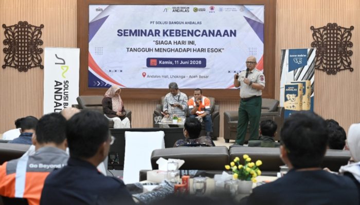 Selenggarakan Seminar Kebencanaan, Solusi Bangun Andalas Perkuat Kesiapsiagaan dan Respons Keadaan Darurat