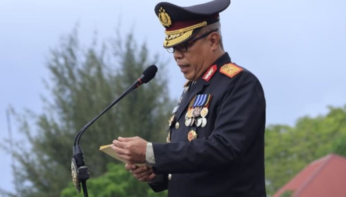 Wakapolda Aceh Pimpin Upacara Hari Bhayangkara ke-80, Bacakan Amanat Presiden