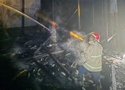 Tiga Rumah dan Satu Kandang Kambing Terbakar di Kuta Baro, Belasan Warga Mengungsi