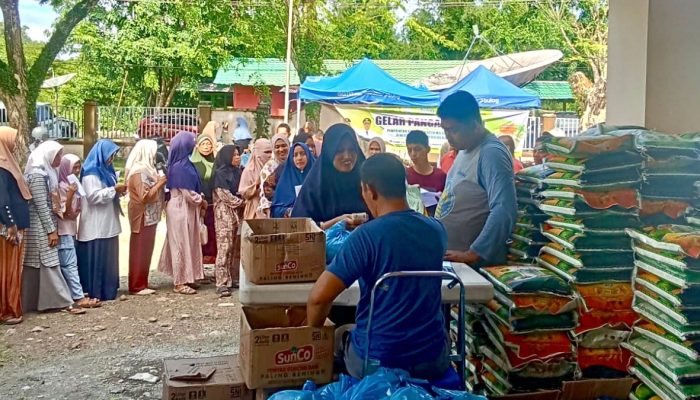 Jaga Daya Beli Masyarakat, Pemkab Aceh Besar Kembali Hadirkan Gerakan Pangan Murah di Leupung