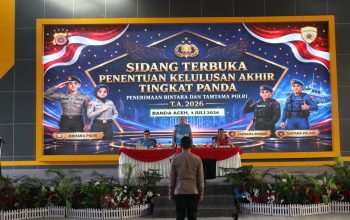 141 Calon Bintara dan 49 Calon Tamtama Lulus Seleksi Akhir Penerimaan Polri di Polda Aceh