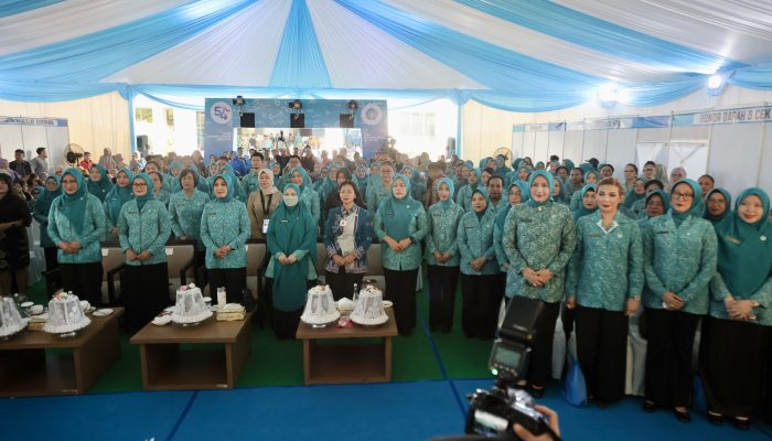 Ketua TP PKK Aceh Hadiri Pembukaan HKG PKK Nasional ke-54 dan HUT Dekranas ke-46 di Makassar