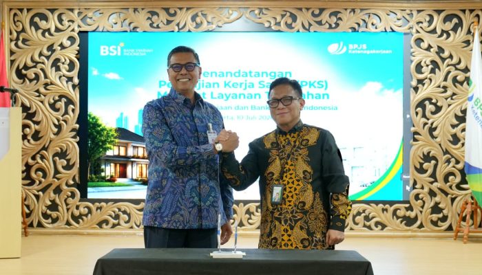 BSI Gandeng BPJS Ketenagakerjaan, Hadirkan KPR Syariah Tenor hingga 30 Tahun bagi Jutaan Pekerja