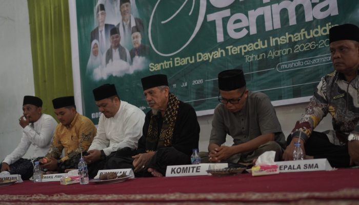 Silaturahmi dan Serah Terima Santri Dayah Terpadu Inshafuddin Berlangsung Khidmat