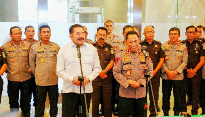 Kapolri dan Jaksa Agung Perkuat Sinergitas Penegakan Hukum, Pastikan Soliditas Institusi