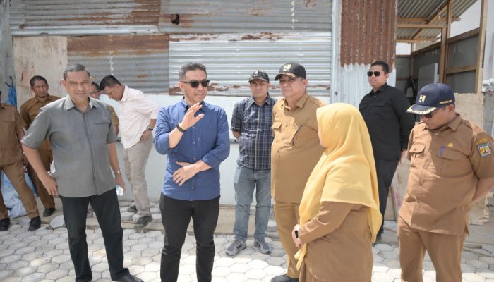 Komisi III DPRK Banda Aceh Tinjau Progres Rehabilitasi Gedung Banda Aceh Academy