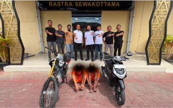 Tim Rimueng Koetaradja Bekuk Dua Terduga Pelaku Curanmor di Banda Aceh, Motor Curian Ditemukan di Aceh Utara