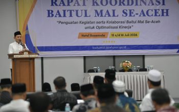 Wagub Aceh Tekankan Transparansi Pengelolaan Zakat, Minta Baitul Mal Perkuat Kepercayaan Publik