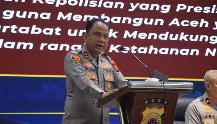 Kapolda Aceh Luncurkan Commander Wish, Perkuat Profesionalisme dan Pelayanan Polri kepada Masyarakat