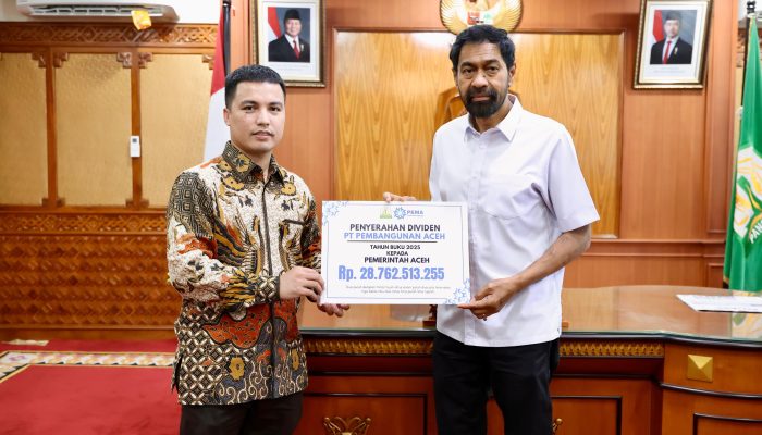 PT PEMA Serahkan Dividen Rp28,76 Miliar kepada Pemerintah Aceh, Bukti Kinerja Positif dan Penguatan Tata Kelola