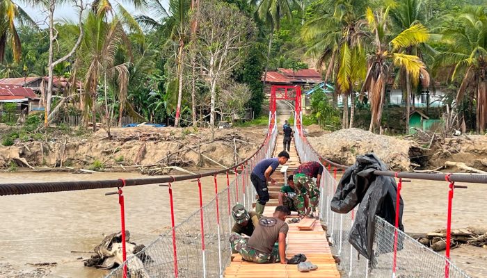 Progres Jembatan Perintis Garuda Capai 82 Persen, Safrizal Apresiasi Kerja Keras TNI