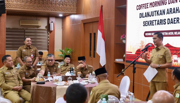 Sekda Nasir Tekankan Disiplin dan Kolaborasi ASN Setda Aceh