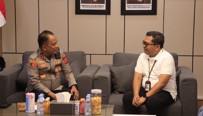 Kapolda Aceh Terima Silaturahmi PT PLN UID Aceh, Perkuat Sinergi Jaga Kamtibmas dan Keandalan Listrik