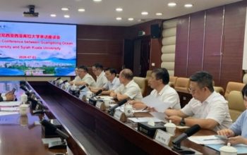 USK dan Guangdong Ocean University Perkuat Kolaborasi Riset Berbasis AI dan Ilmu Kelautan