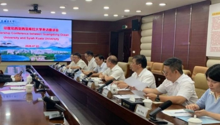 USK dan Guangdong Ocean University Perkuat Kolaborasi Riset Berbasis AI dan Ilmu Kelautan
