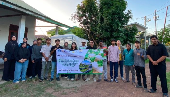 Modernisasi Pertanian, Desa Barabung Kini Miliki Sistem Hidroponik Terintegrasi IoT dari USK