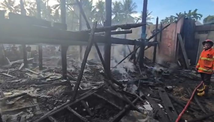 Rumah Warga di Lampreh Aceh Besar Ludes Terbakar, Penyebab Masih Diselidiki