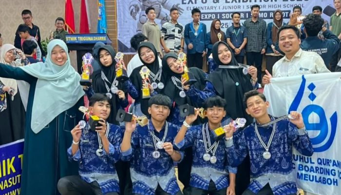 Dayah Ruhul Qur’ani Borong Delapan Penghargaan Robotik Tingkat Nasional