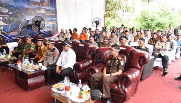 Kapolda Aceh Hadiri Secara Virtual Peresmian Jembatan Merah Putih Presisi di Bireuen