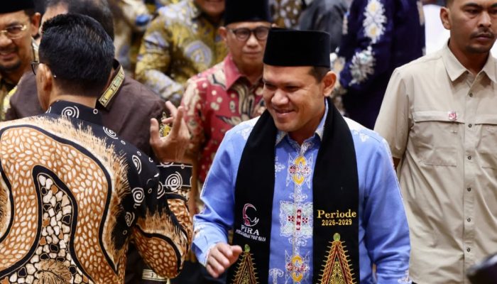 Wagub Dek Fadh Hadiri Pelantikan Pengurus PIRA Periode 2026-2029