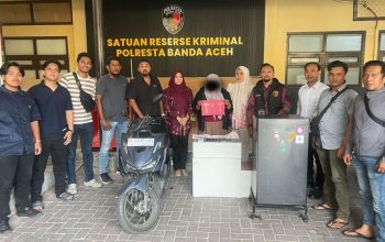 Polresta Banda Aceh Amankan ART Terduga Pelaku Pencurian Emas, Kerugian Korban Capai Rp119 Juta