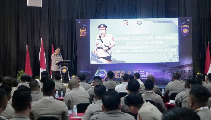 Kapolda Aceh Buka Rakernis Fungsi Keuangan 2026, Tekankan Tata Kelola Anggaran yang Profesional dan Akuntabel