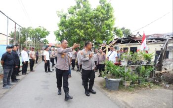 Kapolda Aceh Tinjau Kerusakan Rumah Dinas Aspol Lamteumen I Akibat Angin Kencang dan Hujan