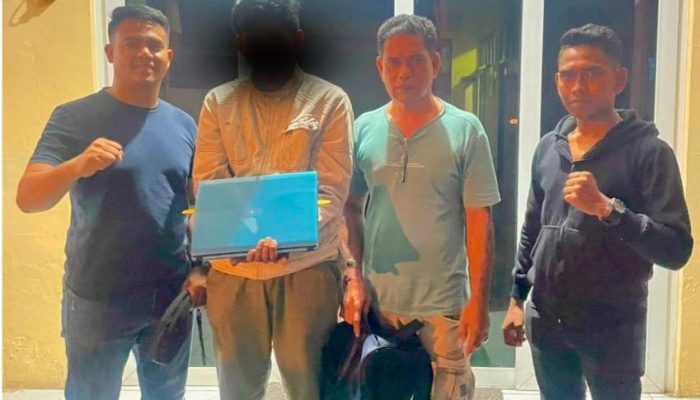 Tak Terima Dipecat, Mantan Karyawan Nekat Curi Laptop di Hotel Amoda, Ditangkap Polisi