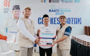 BSI Bawa Semangat Bangkit untuk Warga Huntara Lubuk Sidup Aceh Tamiang