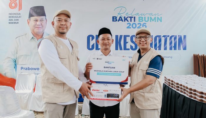 BSI Bawa Semangat Bangkit untuk Warga Huntara Lubuk Sidup Aceh Tamiang
