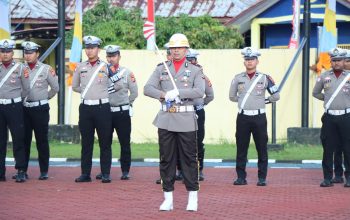 Polres Aceh Jaya Gelar Upacara Hari Juang Polri, Ipda Zandi Erika Jadi Danup