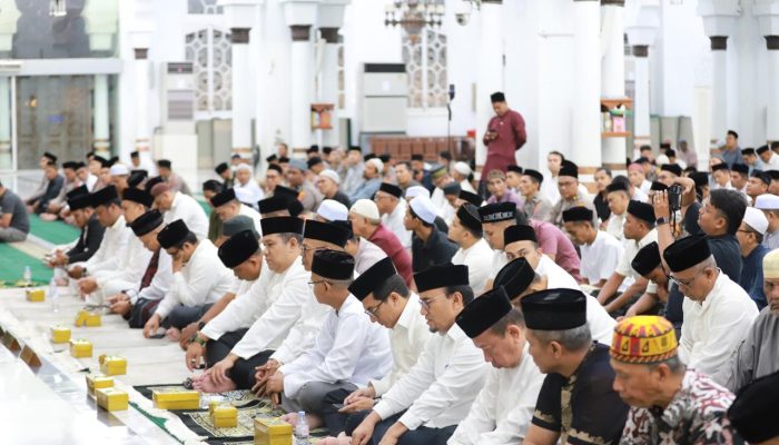 Kapolda Aceh Hadiri Peringatan Maulid Nabi di Masjid Raya Baiturrahman