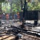 Pondok Kayu Tempat Tinggal Karyawan Taman Rusa di Aceh Besar Terbakar