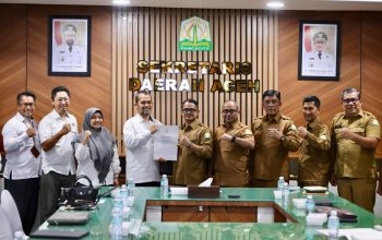 Plt Sekda Aceh Ikuti Entry Meeting Bersama BPK RI