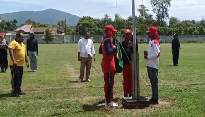 Menjelang 17 Agustus, Semangat Paskibra SMA 1 Lhoknga Mengawal Sang Merah Putih