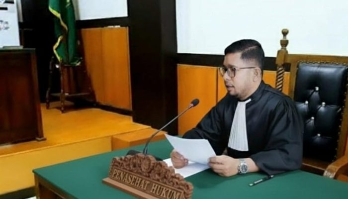 Bacakan Pledoi, Kuasa Hukum Kadri Amin Serahkan BAST/PHO, Tegaskan Pekerjaan Tidak Fiktif