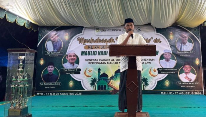 Camat Buka MTQ XV Kemukiman Lhoknga
