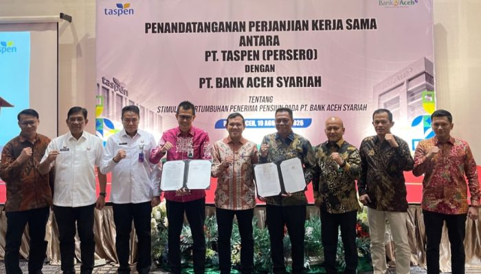 Wagub Aceh Minta TASPEN Salurkan Zakat Melalui Baitul Mal