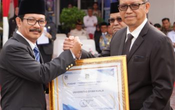 USK Raih Penghargaan Penggerak Riset dan Peningkatan Kekayaan Intelektual dari Kemenkum Aceh